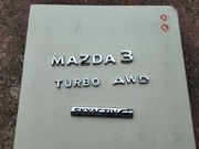 Logo Mazda 3 IV AWD Turbo. Okazja. Wysyłka 