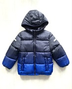 H&M Zimowa KURTKA 116 Wodoodporna Puffer Puchowa Ombre Jak NOWA