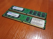 GOOD RAM GR800D264L5/2G DDR2 2GB PC2-6400 DIMM 2x2GB