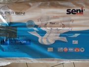 SUPER SENI extra large4 XL pieluchomajtki dla dorosłych przypinane na rzepy