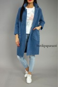 ALPAKA ĆWIEKI NITY BLUE LUXURY BRAND NIEBIESKA