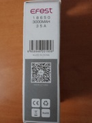 EFEST Bateria 3000 mAh 2 szt 