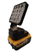 Lampa robocza LED 48W halogen do DeWALT 18V z USB QC 3.0