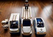 Lego Duplo Policyjne (Ciężarówka, Motor, Radiowóz, Policjanci, Złodziej)