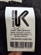 Skarpety zimowe czarne 27-28 MON wełna nowe