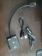 ADAPTER HDMI TO VGA + AUDIO 