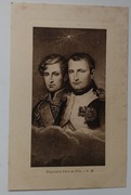 Napoleon orlątko stara kartka