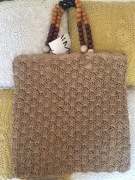 ZARA Torebka shopper z plecionki