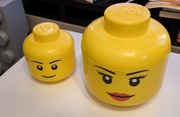 Pojemnik na klocki Lego Głowa średnia uśmiech 40311724