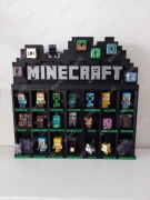 Półeczka stojak ekspozytor półka miejsce na figurki Kinder Joy Minecraft