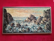 Stary obraz na płótnie Oluf Sorensen Randbøl