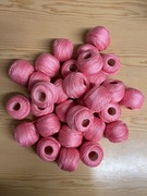 Nić kordonek różowy zestaw 5 sztuk