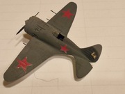 Model samolotu radzieckiego Polikarpow I-16.