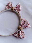 Opaska na głowę w panterkę