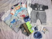 Paczka ubranek dla chłopca 56-62 