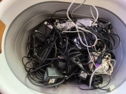 Zasilacze Ładowarki kable Różne dużo sztuk