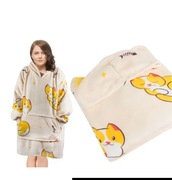 Koc bluza z kapturem oversize Kotek Premium