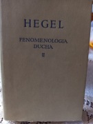HEGEL Fenomenologia ducha t.II, Nauka logiki t. II 1965r.
