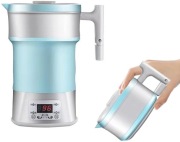 Składany czajnik turystyczny CEIEVER 800 ml, przenośny, niebieski