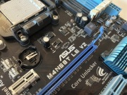 Płyta główna ASUS M4N68T LE V2 + CPU + chłodzenie + maskownica
