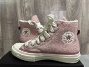 Trampki damskie Converse Chuck 70 Faux Mohair różowe r.36,5