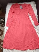 Sukienka koralowa rozmiar L, Marks Spencer