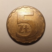 Polska - Moneta 5 zł 1988