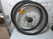 Koła 26" MTB Aluminium Kaseta 7s