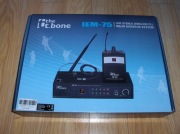 System bezprzewodowego odsłuchu T-Bone IEM-75, 3 odbiorniki, używany