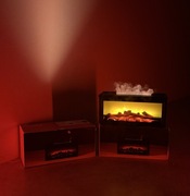 Nawilżacz powietrza kominek aromaterapia zestaw pilot premium