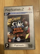 Gra the sims poza domem pudełko ps2