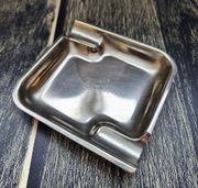 Popielniczka włoska stalowa Zepter stal nierdzewna 