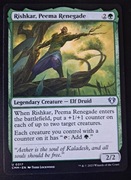 Karta MTG MTG Rishkar, Peema Renegade