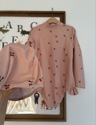 Nowy kostium kąpielowy 134-140 cherry vintage czepek gratis