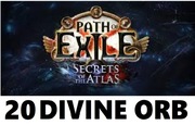 x20 DIVINE ORB Path of Exile NOWA LIGA Secrets of the Atlas POE