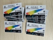 10 kaset Video8 FUJIFILM Super AG-120 +Super AG-60  