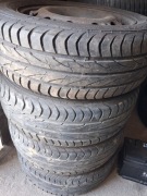 Koła 15" skoda,vw,seat 5x100, opony letnie 195/55/15