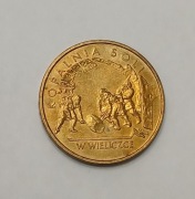 2 zł Kopalnia Soli w Wieliczce 2001