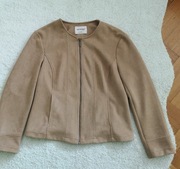 Kurtka beżowa S 36 zamszowa Orsay zakiet