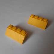 Lego 3037 żółty Slope 45° 2 x 4