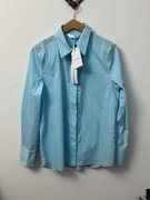 Koszula jasnoniebieska bawełniana elegancka z długim rękawem Anonyme S 36