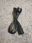 Zasilacz 3 pinowy C13 1,8 metra czarny