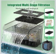 Zestaw przelewowy do wodospadu Biling Pond z pompą,