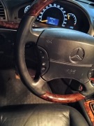 oryginalna kierownica Mercedes S-klasa W220 i CL C215 drewniana z poduszką