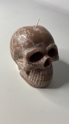 Naturalna Świeca Sojowa Dekoracyjna Skull