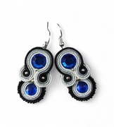 Kolczyki sutasz Nane Sutasz rękodzieło artystyczne 