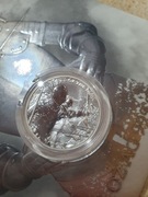 Srebna moneta 5 euro KNIGHTS OF THE PAST 2021