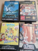 4 gry Sega mega drive 