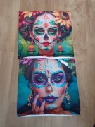 2 poszewki na poduszki 45x45 Frida