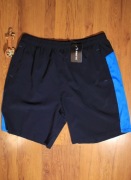 Szorty Hmiya r. 2XL męskie granatowe krótkie sportowe nowe z metką 